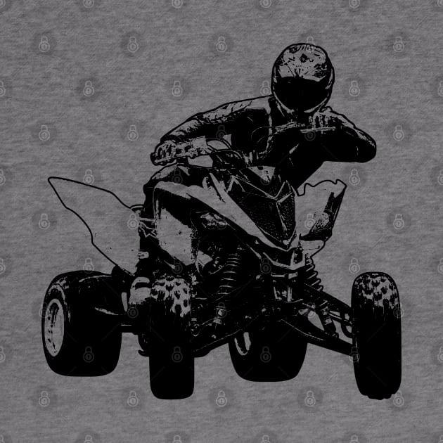 ATV Raptor Sketch Art by KAM Std